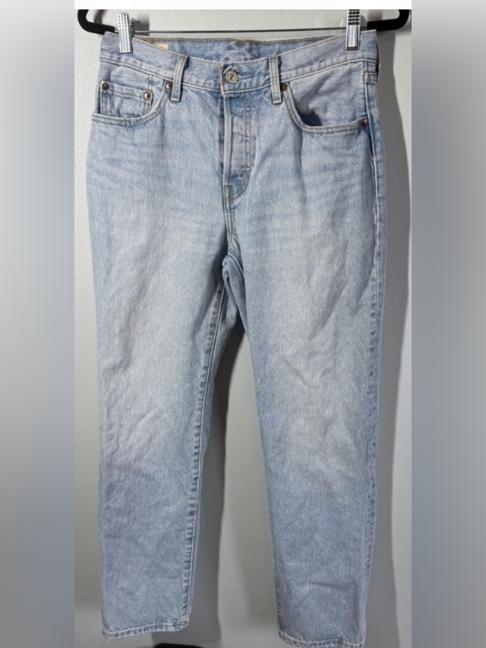 Real Classic Light Blue Straight Leg Levi’s 27x30